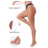 2 Style Mesh Pink Fishnet Stockings Tights High Waist Pantyhose Fishnets Tights for Women - Retail: $9