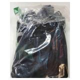 Merino Wool Quarter Hiking Socks Compression Warm Thermal Winter Thick Cushion Running Moisture Wicking No Show Socks Gifts Stocking Stuffers for Women Men 6 Pairs(Black, M) - Retail: $25