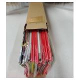 20 Pack Ribbon Dancing Wands Party Favors for Kids, Rainbow Birthday Decorations, Princess Party Supplies, Girls Party Games, Gymnastics Goody Bag Stuffers (Rainbow) - Retail: $20