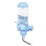 Dog Water Dispenser for Cage, 15oz Auto Feeding Crate Water Bottle for Dogs, Cats & Rabbits, Pet Nozzle Diameter: 12mm, BPA Free, Blue - Retail: $18