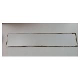 American Home Decor, Patriotic Decoration, Retirement Gifts for Marine Corps Men or Women, Decorative Wooden Plaque Sign, Once a Marine Always a Marine Sign 17.8x4x1.2 inches. NO FRAME. - Retail: $20