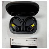 Wireless Earbuds Bluetooth Headphones 48H Play Back Earphones in Ear Waterproof with Microphone LED Display for Sports Running Workout Black - Retail: $26