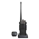 RT29U Two Way Radios Long Range, Heavy Duty 2 Way Radio with 3200mAh,Waterproof,Professional Walkie Talkies for Security Commercial(Black, 1 Pack) - Retail: $63
