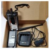 RT29U Two Way Radios Long Range, Heavy Duty 2 Way Radio with 3200mAh,Waterproof,Professional Walkie Talkies for Security Commercial(Black, 1 Pack) - Retail: $63