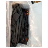 Ski Bag and Ski Boot Bag Combo-Padding Skis Bag for Air Travel, Water Proof Ski Boot Bag Fits for Skis Up to 200 CM and Boots Up To Size US13,Adults Ski Travel Bag (Orange)