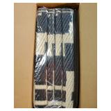 Outdoor Rug 6x9 ft Waterproof Reversible Patio Plastic Straw Rugs for Decor Clearance Outside Large RV Camping Area Carpet Mat for Porch Deck Balcony Pool Backyard Picnic Beach Camper Door - Retail: $