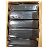 Top Knot Bags 45 Gallon Garbage Trash Bag 40X46 1.5 Mil Black 100 Count Can Liner Bulk 40 Gallon 41 Gallon 42 Gallon 43 Gallon 44 Gallon Made in USA - Retail: $50"