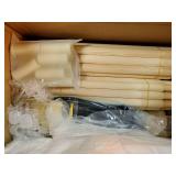 Teepee Tent for Kids with Inflatable Airbed, String Lights, Balloons, Pump, Washable Slumber Party Tent Indoor Outdoor for Girls Boys, Children Tipi Playhouse for Playtime and Sleepover - Retail: $66