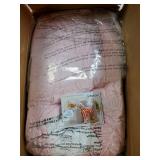 Kids Ultra-Soft Snuggle Foam Filled Chair, Toddler Cuddly Sherpa Reading Couch for Boys and Girls, Pink - Retail: $43