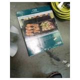 Char-Broil Carbon Steel Heat-Resistant Griddle Stone Grill Topper Silver - Retail: $60