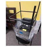 Modern Black Metal Counter Stools - Set of 2 - Retail: $99