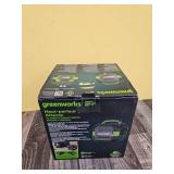 Greenworks 24V Bluetooth Speaker Kit  AC/DC Wireless Worksite Speaker  2Ah Battery and Charger Included - Retail: $299