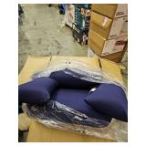 4pc Southport Egg Chair Replacement Outdoor Cushion Sets Navy Blue - Thresholdâ¢ - Retail: $150