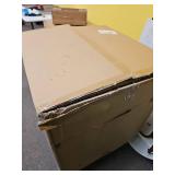 Round Metal Outdoor Column Fire Pit Black - Thresholdâ¢ - Retail: $400