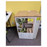 20lb Column Propane Fire Pit Gray - Thresholdâ¢ - Retail: $250