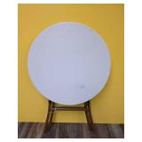 Threshold Round Folding Patio Cafe Table
