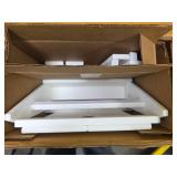 POLYWOOD HDPE Rust and Water Resistant Moore Outdoor Adirondack Patio Chair Chair White