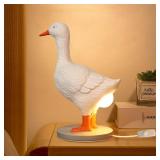 Ammonite Duck Egg Lamp,3D Laying Egg Light, Funny Resin Night Light Lifelike LED Egg Lamp, with USB, Warm Light Table Lamp, Easter Christmas Birthday Gift - Retail: $29