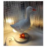 Ammonite Duck Egg Lamp,3D Laying Egg Light, Funny Resin Night Light Lifelike LED Egg Lamp, with USB, Warm Light Table Lamp, Easter Christmas Birthday Gift - Retail: $29