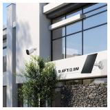 2PC Solar Panel Charger Compatible with Arlo Essential 2K Outdoor(2nd Gen)/Essential XL Camera(2nd Gen)/Essential Spotlight, 9.4ft Waterproof Charging Cable, 360Â°Adjustable Mount, 7.5 * 6.4, 5W 5V 