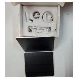 2PC Solar Panel Charger Compatible with Arlo Essential 2K Outdoor(2nd Gen)/Essential XL Camera(2nd Gen)/Essential Spotlight, 9.4ft Waterproof Charging Cable, 360Â°Adjustable Mount, 7.5 * 6.4, 5W 5V 