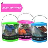 DIY Terrarium Kit, Small Hermit Crab Starter Kit with Wire Cage, Palm Tree Water Holder, Sponge, Bag of Food and Gravel, All in One Pet Supplies, Color May Vary, 4.5 Inches.  NO ACCESSORIES JUST THE C