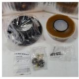 Toilet Flanges and Wax Rings for Toilets with Extended Flanges and Extra Thick Wax Rings for Floor Exit Toilets New Installation or Reinstallation 4 Waste Line for Plumbing Below Floor - Retail: $22"
