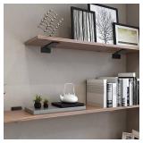 Heavy Duty Floating Shelf Brackets, 4-Inch (1/5