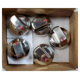 DG64-00473A Stove Knobs Oven Knobs Gas Burner Control Dial Compatible with Samsung Stove Knob Replacement NX58H5600SS NX58H5650WS NX58M6850SS NX58F5700WS NX58J7750SS 5 Pack - Retail: $28