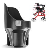 Tributary Brands Large Cup Holder Compatible with Drive Nitro Sprint Rollator- Only Compatible with Drive Nitro Sprint Rollator Version Accessories