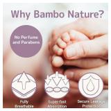 Bambo Nature Hypoallergenic Baby Diapers, Eco-Labelled Sustainable Diapers, Enhanced Leakage Protection, Totally Chlorine-free, Skin Friendly, and Super Absorbent - Size 1 (36 Count)