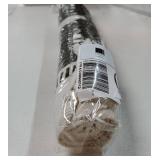 Table Runner - Wide with Dobby Stripe, Heavy Ribbed Weave & Double Knot Fringes, 14x54 Inch (14x59.5 with Fringes) Farmhouse Decor Christmas Holiday Winter - Artichoke Green and H.White - Retail: $20