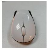 Wireless Mouse Mini Small Cute Pocket Portable Compact Travel USB Tiny Optical Little Mice 3 Buttons 1000 DPI Cordless Mouse for PC Laptop Computer MacBook Kids Girl Boy Women Small Hands Gift(White) 