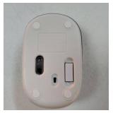 Wireless Mouse Mini Small Cute Pocket Portable Compact Travel USB Tiny Optical Little Mice 3 Buttons 1000 DPI Cordless Mouse for PC Laptop Computer MacBook Kids Girl Boy Women Small Hands Gift(White) 