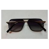 Sunglasses for Women & Men, Square, Retro, Polarized Lens, Trendy Aviator, 90s Shades (SJ2229, Black Grey) - Retail: $16