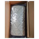 Golf Cart Seat Covers Fit Club Car Precedent/DS/EZGO RXV/TXT/Yamaha Drive Aftermarket Standard Rear Seat Cushion, No Stapler, Multiple Colors & Breathable (Oyster Gray & Black) - Retail: $69