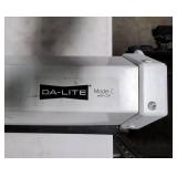 Da-LITE Model C with CSR Projector Screen, Case is 87.5 inch long