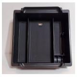 Center Console Organizer Compatible with Toyota Grand Highlander 2025 2024 Accessories Black ABS Plastic Material Armrest Secondary Storage Box