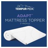 TEMPUR-Pedic, Adapt (Supreme) 3 Memory Foam Mattress Topper, King - Retail: $399"