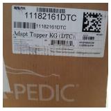 TEMPUR-Pedic, Adapt (Supreme) 3 Memory Foam Mattress Topper, King - Retail: $399"