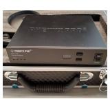 Phenyx Pro UHF Wireless Antenna Combiner Bundle for in-Ear Monitor System, 4-Way IEM Transmitter Combiner w/Active Directional Paddle Antenna, 16 Gain Control, Receiver Mounting Rod&Plate (PAS-227X) -