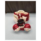 St. Nicholas Square \"Warm Wishes\" Snowman Family Cookie Jar