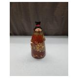 Ceramic Snowman Bell with Floral Design