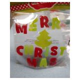 Christmas Window Gel Clings Set