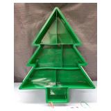 Starbucks Christmas Tree Display with Mini Cup Ornaments