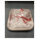 Winter Snowman Paper Plates and Napkins Set