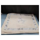 (6) Joy Embroidered Placemat