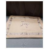 (6) Joy Embroidered Placemat