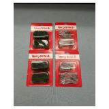 (4) 200 Silver Christmas Tree Ornament Hooks