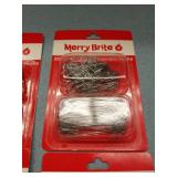 (4) 200 Silver Christmas Tree Ornament Hooks